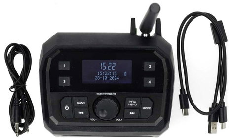 Imperial Imperial DABMAN OR 5 mobiles DAB+/FM-Außenradio Kültéri rádió 9. kép
