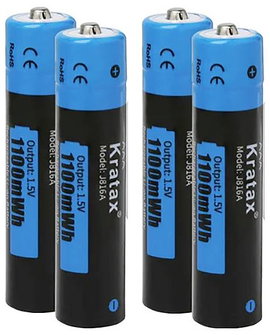 Hixon J816 Mikroakku Lítiumion 750 mAh 1.5 V 4 db