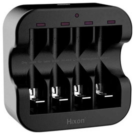 Hixon Q022 Hengeres akku töltő Lítiumion Mikro (AAA), Ceruza (AA)