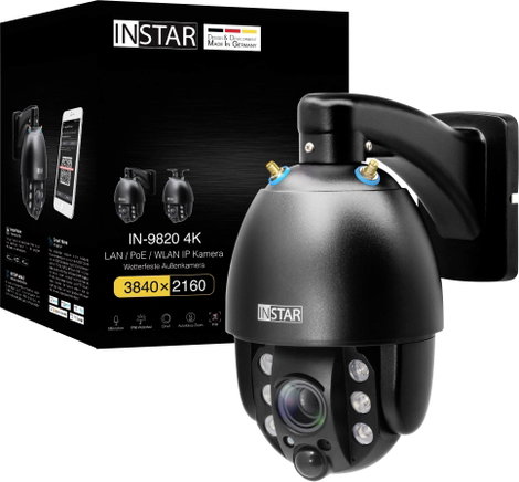 INSTAR INSTAR IN-9820 4K schwarz 18003 IP Megfigyelő kamera