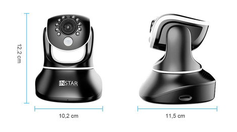 INSTAR IN-8815 4K POE/WLAN schwarz 18005 IP Megfigyelő kamera 2. kép