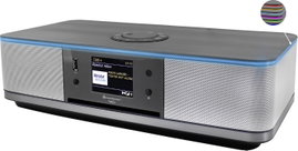 soundmaster ICD2023SW CD-s internetrádió Internet, DAB+, URH DAB+, URH, Internetrádió, WLAN, Bluetoo