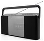 soundmaster RCD1870SW CD-s rádió DAB+, URH AUX, CD, DAB+, MP3, URH Szürke, Fekete 4. bélyegkép