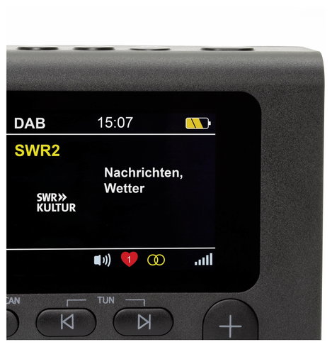 Dynavox Világvevő DAB+, FM Bluetooth®, DAB+ Fekete 8. kép