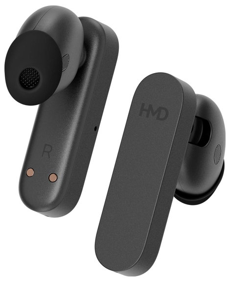 HMD Amped Buds Sport In Ear fejhallgató Bluetooth® Fekete mikrofon zajelnyomás Izzadásálló 5. kép