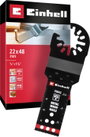 Einhell 708042 Tauchsägeblatt BIM Met, 22mm Bimetál Többfunkciós szerszám tartozék készlet 22 mm 1 d bélyegkép