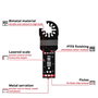 Einhell 708042 Tauchsägeblatt BIM Met, 22mm Bimetál Többfunkciós szerszám tartozék készlet 22 mm 1 d 2. bélyegkép