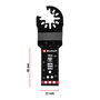 Einhell 708042 Tauchsägeblatt BIM Met, 22mm Bimetál Többfunkciós szerszám tartozék készlet 22 mm 1 d 9. bélyegkép