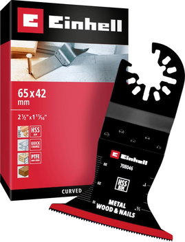 Einhell 708046 Tauchsägeblatt BIM Met, 65mm Bimetál Többfunkciós szerszám tartozék készlet 65 mm 1 d