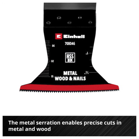 Einhell 708046 Tauchsägeblatt BIM Met, 65mm Bimetál Többfunkciós szerszám tartozék készlet 65 mm 1 d 3. kép