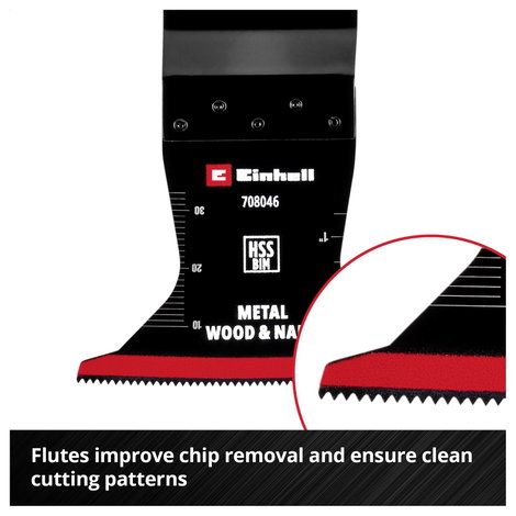 Einhell 708046 Tauchsägeblatt BIM Met, 65mm Bimetál Többfunkciós szerszám tartozék készlet 65 mm 1 d 4. kép