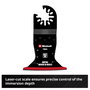 Einhell 708046 Tauchsägeblatt BIM Met, 65mm Bimetál Többfunkciós szerszám tartozék készlet 65 mm 1 d 5. bélyegkép