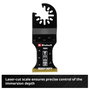 Einhell 708063 Tauchsägeblatt HM-TI, 35mm Bimetál Többfunkciós szerszám tartozék készlet 35 mm 1 db 4. bélyegkép