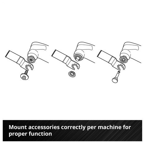 Einhell 708063 Tauchsägeblatt HM-TI, 35mm Bimetál Többfunkciós szerszám tartozék készlet 35 mm 1 db 6. kép