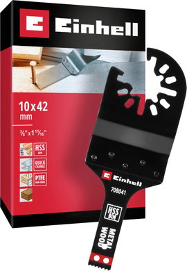 Einhell 708041 Tauchsägeblatt BIM Met, 10mm Bimetál Többfunkciós szerszám tartozék készlet 10 mm 1 d