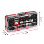 Einhell S-CASE Bitset 28tlg LS 108613 Bit készlet 1/4 (6.3 mm), TORX, PZ, PH, Egyeneshornyú, Hatlap 2. bélyegkép
