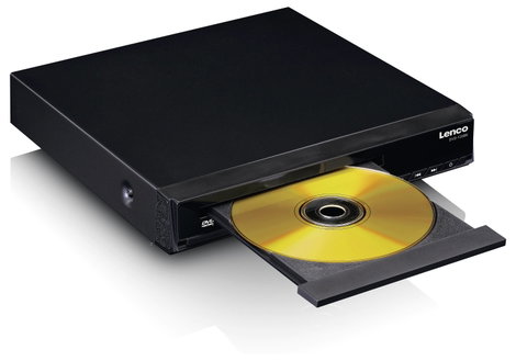 Lenco DVD-120BK - DVD Player mit HDMI und Scart - Display - Fernbedienung Hordozható DVD lejátszó 2. kép