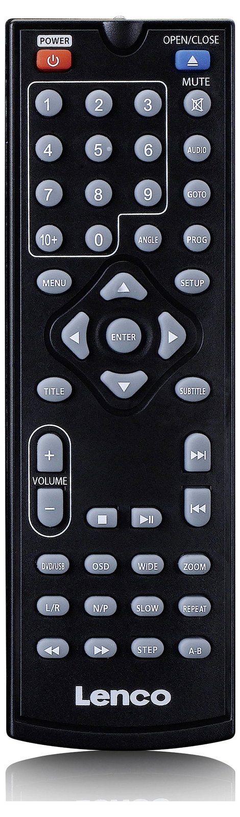 Lenco DVD-120BK - DVD Player mit HDMI und Scart - Display - Fernbedienung Hordozható DVD lejátszó 6. kép