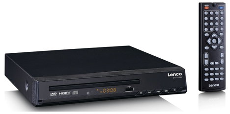 Lenco DVD-120BK - DVD Player mit HDMI und Scart - Display - Fernbedienung Hordozható DVD lejátszó 7. kép