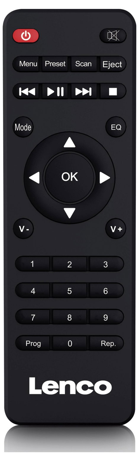 Lenco DAR-061BK - DAB+/FM-Radio mit CD-Player und Bluetooth CD-s rádió 4. kép