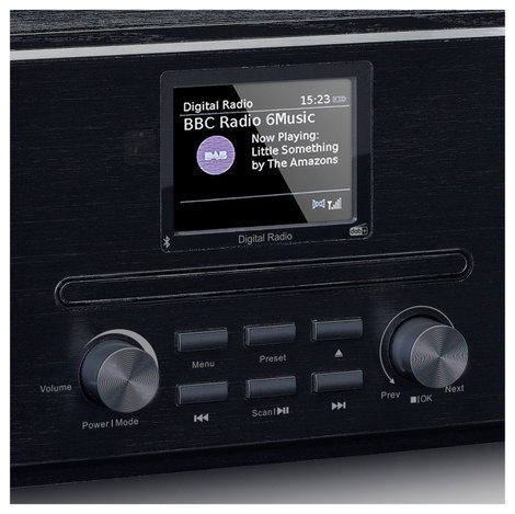 Lenco DAR-061BK - DAB+/FM-Radio mit CD-Player und Bluetooth CD-s rádió 7. kép