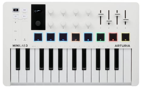 Arturia MiniLab 3 Keyboard Fehér 4. kép