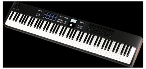 Arturia KeyLab Essential 88 mk3 Keyboard Fekete 2. kép