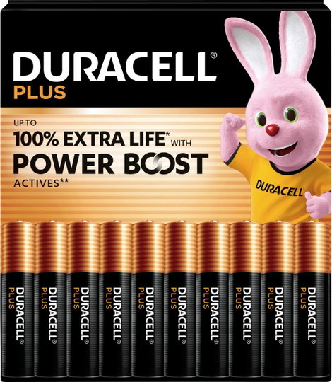 Duracell Mikroelem Plus Power Boost Alkáli mangán 1.5 V 40 db