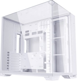 Lian Li Lian Li O11 Vision Compact, Midi-Tower, E-ATX, Tempered Glass - weiß Midi torony Számítógép 