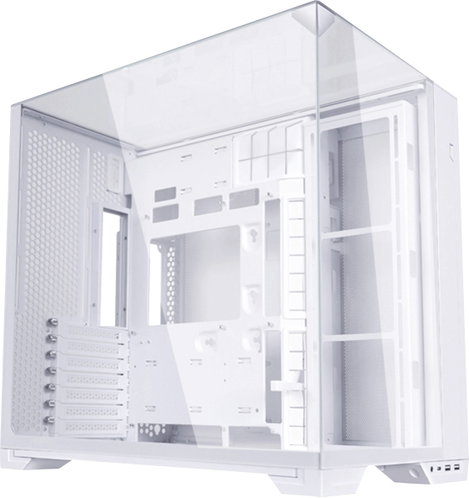 Lian Li Lian Li O11 Vision Compact, Midi-Tower, E-ATX, Tempered Glass - weiß Midi torony Számítógép