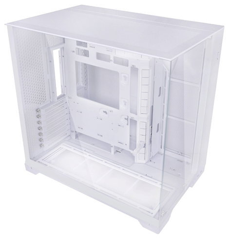 Lian Li Lian Li O11 Vision Compact, Midi-Tower, E-ATX, Tempered Glass - weiß Midi torony Számítógép 3. kép