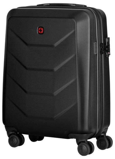 Wenger Prymo Carry-On Keményfedeles Bőrönd, Trolley Fekete 3. kép