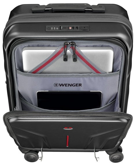 Wenger Amplix Hardside Carry-On #####Schalenkoffer/Trolley Fekete 3. kép