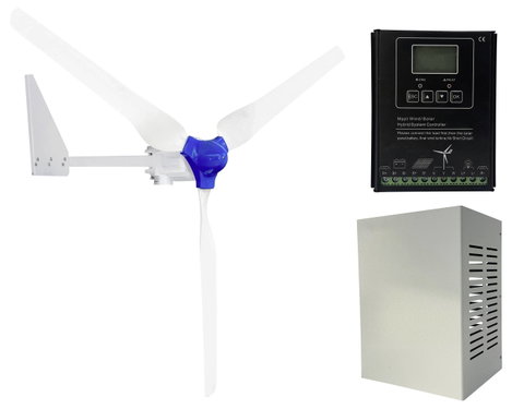 OLU FN500W 48V+FN 500W+OMWS35A48MP+OL-BRK05-48V Szélgenerátor 48 V/DC 12. kép