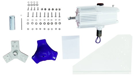 OLU FN500W 48V+FN 500W+OMWS35A48MP+OL-BRK05-48V Szélgenerátor 48 V/DC 6. kép