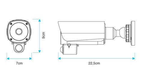 INSTAR INSTAR IN-9808 4K weiß 18002 IP Megfigyelő kamera 3. kép
