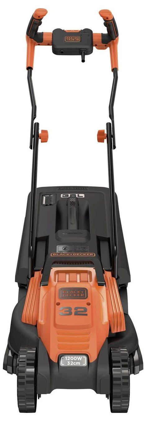Black & Decker Elektromos Fűnyíró Vágási magasság állítással 1200 W Vágási szélesség (max.) 32 cm 2. kép