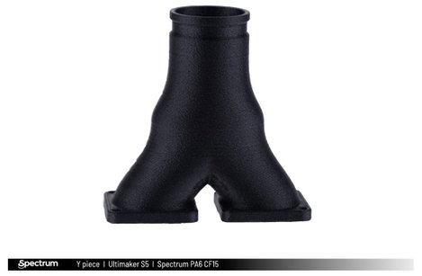 Spectrum Filaments 80584 PA6 CF15 3D nyomtatószál PA6, PA6-CF15 (Carbon) Szénszál erősítésű, Matt, ü 7. kép