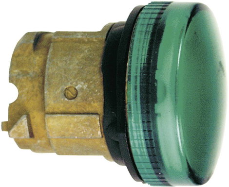 LED-es jelzőlámpa piros/króm, Schneider Electric Harmony ZB4BV043