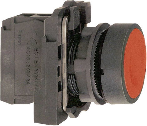 Nyomógomb, lapos, zöld, Schneider Electric Harmony XB5AA31