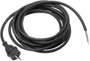 Fúrógép csatlakozóvezeték 5 m, fekete, H05RN-F 2 x 1 mm², AS Schwabe 70530 bélyegkép