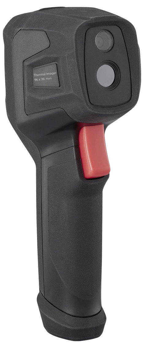VOLTCRAFT WB-90 Hőkamera -20 - 550 °C 96 x 96 Pixel 25 Hz USB-C, Beépített digitális kamera 2. kép