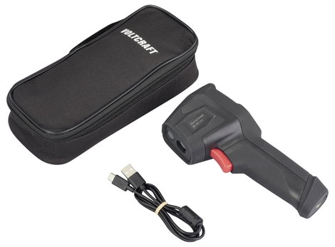 VOLTCRAFT WB-90 Hőkamera -20 - 550 °C 96 x 96 Pixel 25 Hz USB-C, Beépített digitális kamera 5. kép