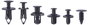 TRU COMPONENTS TC-13557948 Tartozék menedzser 205 mm x 273 mm x 45 mm Csíptethető szerelés 4. bélyegkép