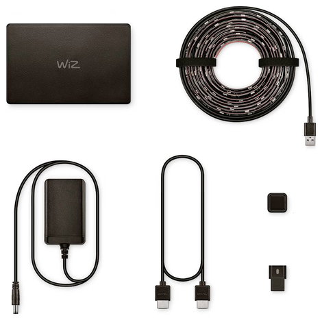 WiZ Sync box starter kit 55-65 EU 8720169078604 LED csík készlet 240 V 260 cm 1 db 2. kép