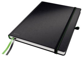 Leitz 44710095 Jegyzettömb kockás Fekete Lapok száma: 80 DIN A4