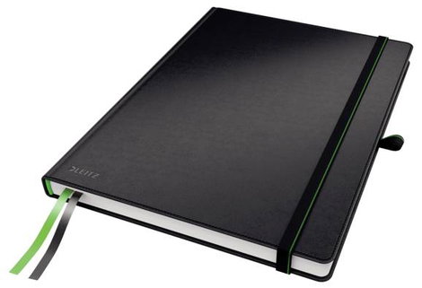 Leitz 44710095 Jegyzettömb kockás Fekete Lapok száma: 80 DIN A4