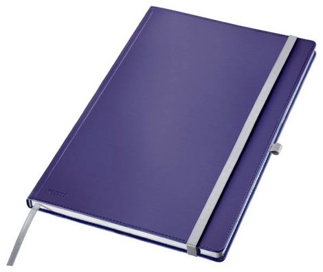 Leitz 44761069 Jegyzettömb kockás Titánkék Lapok száma: 80 DIN A4