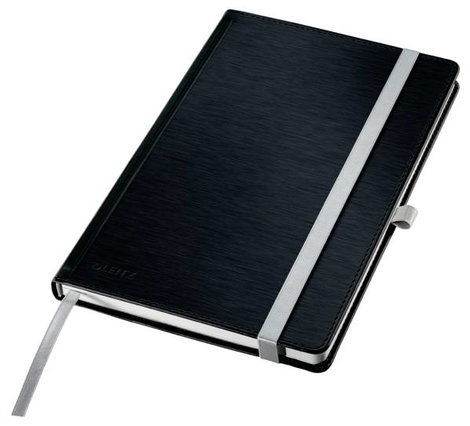Leitz 44521094 Jegyzettömb üres Selyem fekete Lapok száma: 80 DIN A5