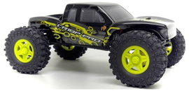 Hobby Plus CR18P EVO PRO JUICED Sárga Brushless 1:18 RC modellautó Elektro Truggy 4WD RtR 2,4 GHz